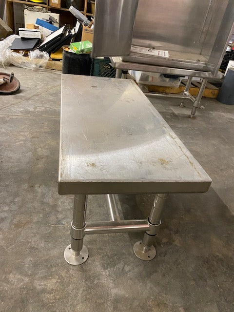 Stainless Steel Bench12" x 44" x 17"