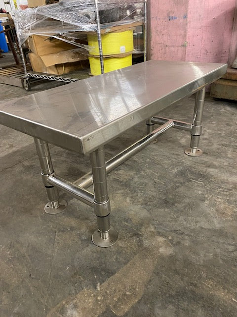 Stainless Steel Bench12" x 44" x 17"